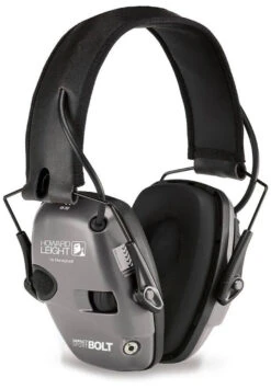 Howard Leight Impact Sport Bolt Grey Electronic Earmuff