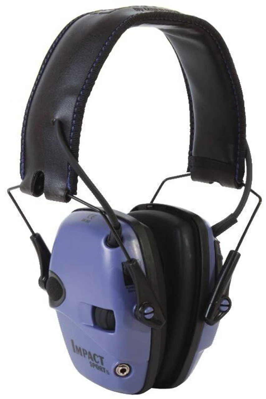 Howard Leight Purple Impact Sport Electronic Earmuff 3 Howard Leight Purple Impact Sport Electronic Earmuff