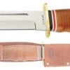 Ka-Bar Leather Handled Marine Hunter -Holsters Shop ka bar leather handled marine hunter 1235 28809.1599994466
