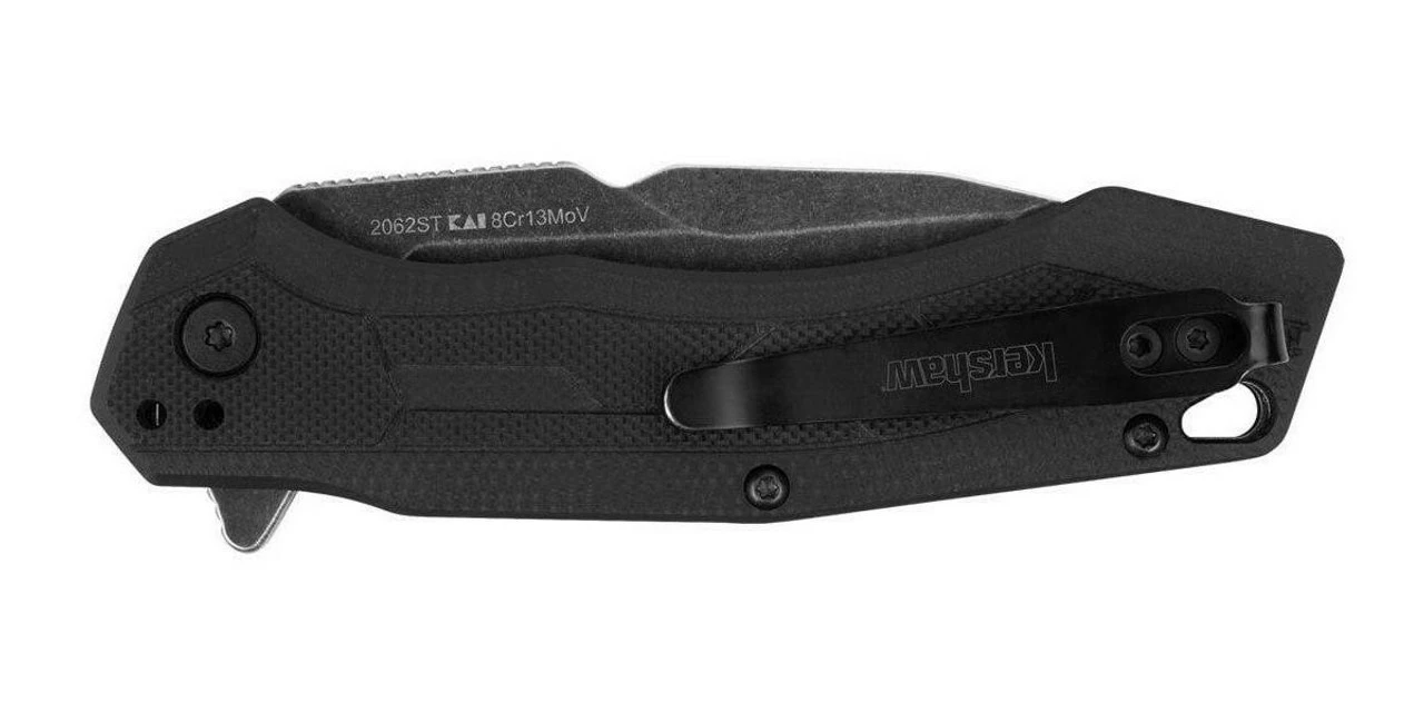 Kershaw Analyst Tanto Flipper Knife 2062ST 4 Kershaw Analyst Tanto Flipper Knife 2062ST - Image 2