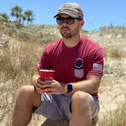 LA Police Gear 1776 Flag T-Shirt -Holsters Shop la police gear 1776 flag t shirt 1776 flag 70803.1601539753