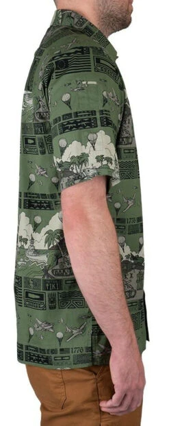 LA Police Gear 5 Branches Tactical Tiki™ Short Sleeve Button Up Shirt -Holsters Shop la police gear 5 branches tactical tiki short sleeve button up shirt sstiki5branch 20795.1623592056