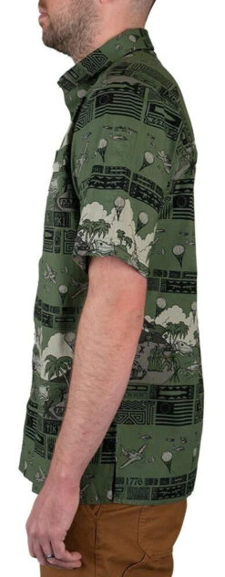 LA Police Gear 5 Branches Tactical Tiki™ Short Sleeve Button Up Shirt -Holsters Shop la police gear 5 branches tactical tiki short sleeve button up shirt sstiki5branch 34694.1623591508