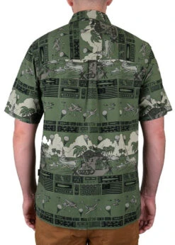 LA Police Gear 5 Branches Tactical Tiki™ Short Sleeve Button Up Shirt -Holsters Shop la police gear 5 branches tactical tiki short sleeve button up shirt sstiki5branch 37046.1623592743