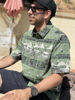 LA Police Gear 5 Branches Tactical Tiki™ Short Sleeve Button Up Shirt -Holsters Shop la police gear 5 branches tactical tiki short sleeve button up shirt sstiki5branch 83763.1623592057