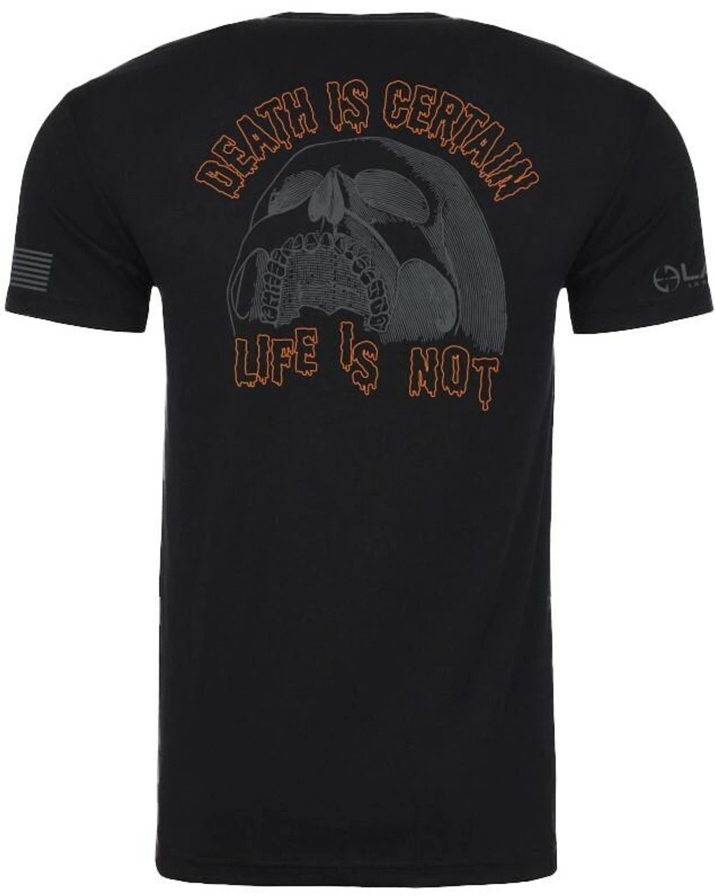 LA Police Gear Death Is Certain Glow In The Dark T-Shirt 3 LA Police Gear Death Is Certain Glow In The Dark T-Shirt