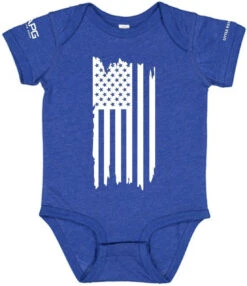 LA Police Gear Distressed Flag Baby Onesie -Holsters Shop la police gear distressed flag baby onesie df onesie 05961.1640859586