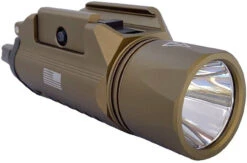 LA Police Gear FDE SlideRail XWL Tactical WeaponLight -Holsters Shop la police gear fde sliderail xwl tactical weaponlight fl xwl01 fde 02427.1601514166