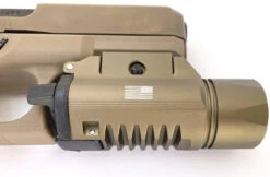 LA Police Gear FDE SlideRail XWL Tactical WeaponLight -Holsters Shop la police gear fde sliderail xwl tactical weaponlight fl xwl01 fde 11953.1601515513