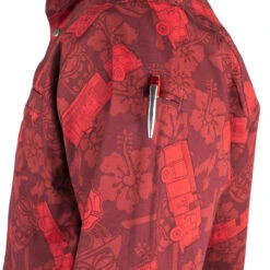 LA Police Gear Fire Tactical Tiki™ Short Sleeve Button Up Shirt -Holsters Shop la police gear fire tactical tiki short sleeve button up shirt ssbu fire 46356.1660157676