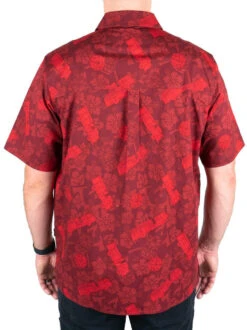 LA Police Gear Fire Tactical Tiki™ Short Sleeve Button Up Shirt -Holsters Shop la police gear fire tactical tiki short sleeve button up shirt ssbu fire 46974.1660157664