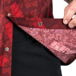 LA Police Gear Fire Tactical Tiki™ Short Sleeve Button Up Shirt -Holsters Shop la police gear fire tactical tiki short sleeve button up shirt ssbu fire 84428.1660157623