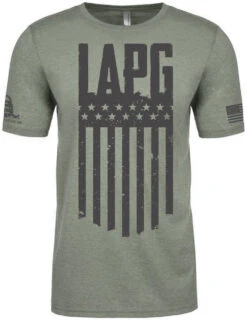 LA Police Gear Logo Flag T-Shirt -Holsters Shop la police gear logo flag t shirt flag t 67087.1601484705