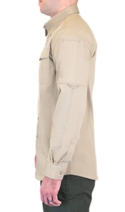 LA Police Gear Men's Long Sleeve Battle Rattle Stretch Field Shirt -Holsters Shop la police gear mens long sleeve battle rattle stretch field shirt lsbrfs 20783.1681493924