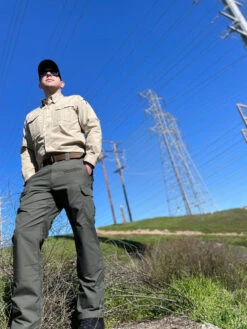 LA Police Gear Men's Long Sleeve Battle Rattle Stretch Field Shirt -Holsters Shop la police gear mens long sleeve battle rattle stretch field shirt lsbrfs 73966.1683950118