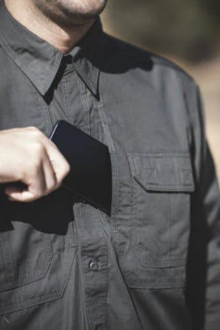 LA Police Gear Men's Long Sleeve Tactical Field Shirt 2.0 -Holsters Shop la police gear mens long sleeve tactical field shirt 2.0 ls field 33001.1609339014