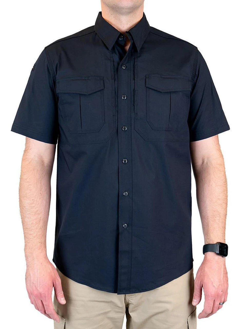 LA Police Gear Men's Short Sleeve Battle Rattle Stretch Field Shirt 21 LA Police Gear Men's Short Sleeve Battle Rattle Stretch Field Shirt - Image 19