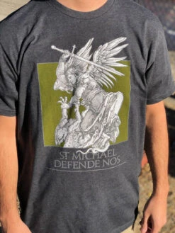 LA Police Gear Men's St. Michael Defende Nos T- Shirt 12 LA Police Gear Men's St. Michael Defende Nos T- Shirt -Holsters Shop la police gear mens st michael defende nos t shirt defende stmichael 36539.1603739194