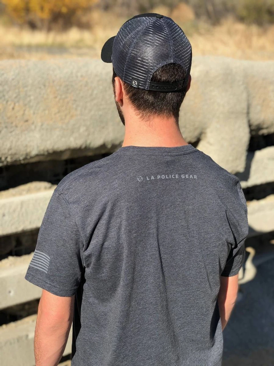 LA Police Gear Men's St. Michael Defende Nos T- Shirt 8 LA Police Gear Men's St. Michael Defende Nos T- Shirt - Image 6