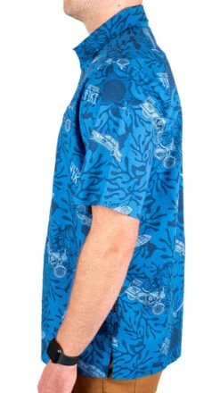 LA Police Gear Police Tactical Tiki™ Short Sleeve Button Up Shirt -Holsters Shop la police gear police tactical tiki short sleeve button up shirt ssbu police 62987.1660157665