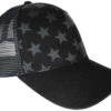 LA Police Gear Screen Printed Blackout Flag Trucker Hat -Holsters Shop la police gear screen printed blackout flag trucker hat hat blackout 79140.1644410790