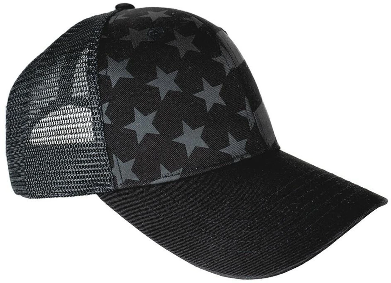 LA Police Gear Screen Printed Blackout Flag Trucker Hat 3 LA Police Gear Screen Printed Blackout Flag Trucker Hat
