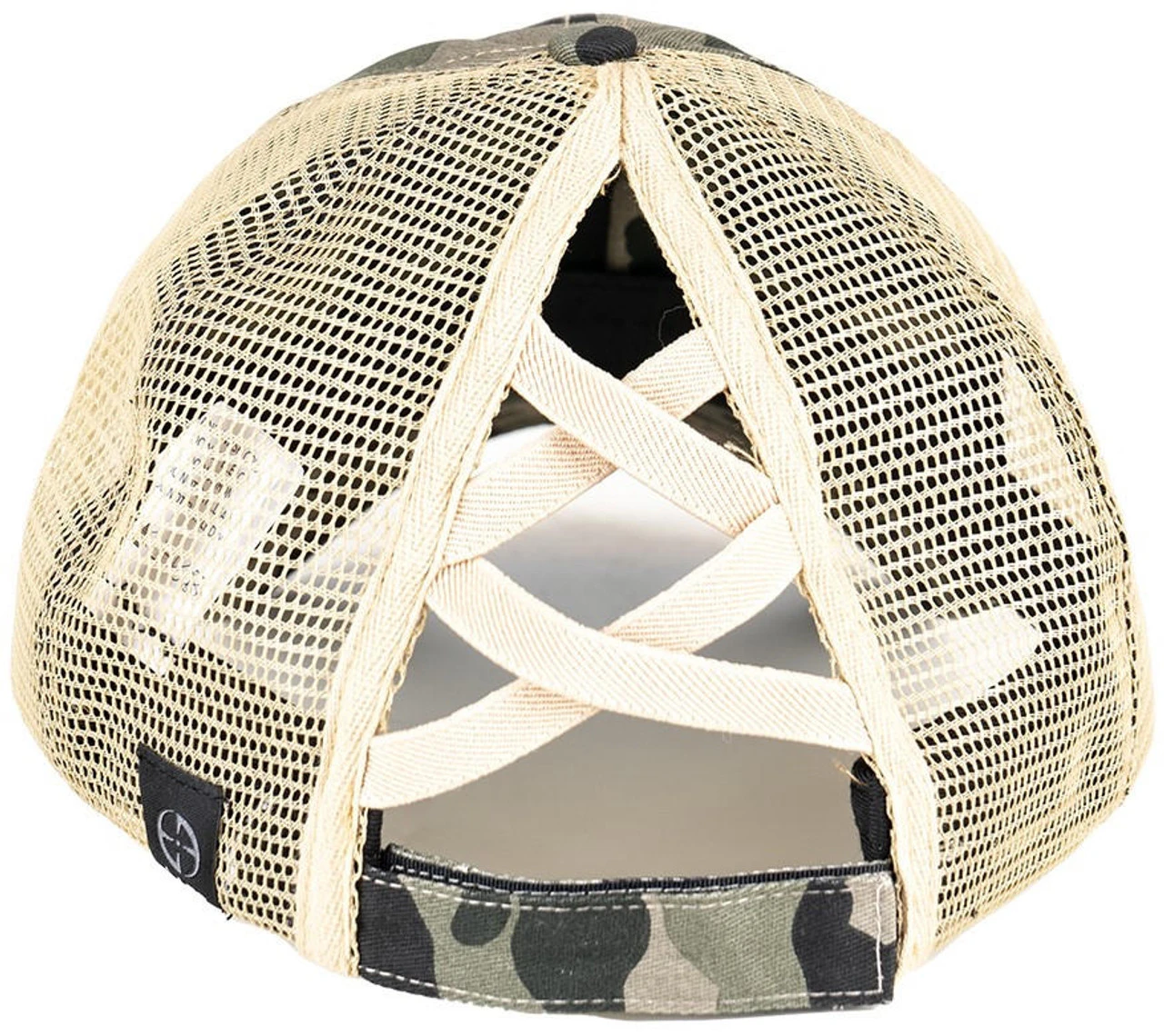 LA Police Gear Shimmer Flag Ponytail Hat 5 LA Police Gear Shimmer Flag Ponytail Hat - Image 3