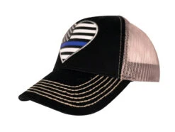 LA Police Gear Shimmer TBL Heart Hat -Holsters Shop la police gear shimmer tbl heart hat shimmer tbl 88695.1603760800