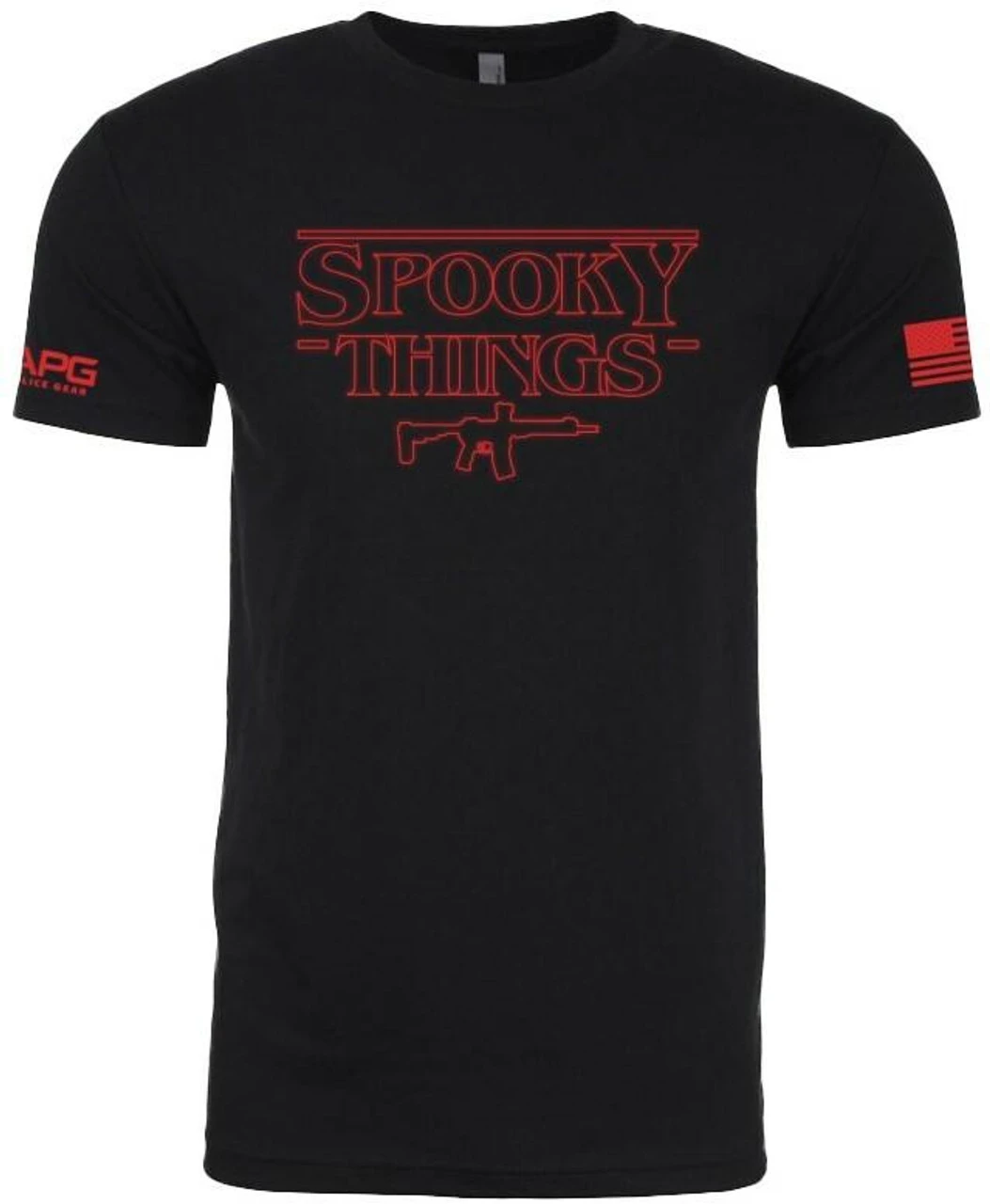 LA Police Gear Spooky Things Glow In The Dark T-Shirt 3 LA Police Gear Spooky Things Glow In The Dark T-Shirt