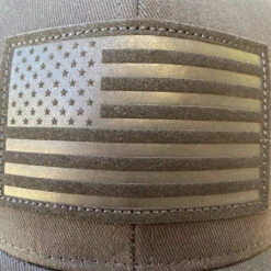 LA Police Gear Subdued Leather Flag Patch Hat -Holsters Shop la police gear subdued leather flag patch hat sublfph 68946.1601488968