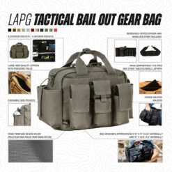 LA Police Gear Tactical Bail Out Gear Bag - Best Seller 23 LA Police Gear Tactical Bail Out Gear Bag - Best Seller -Holsters Shop la police gear tactical bail out gear bag best seller bailoutbag 89198.1649430017
