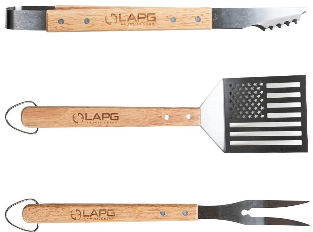 LA Police Gear Tactical BBQ Apron & Tool Kit 4 LA Police Gear Tactical BBQ Apron & Tool Kit - Image 2