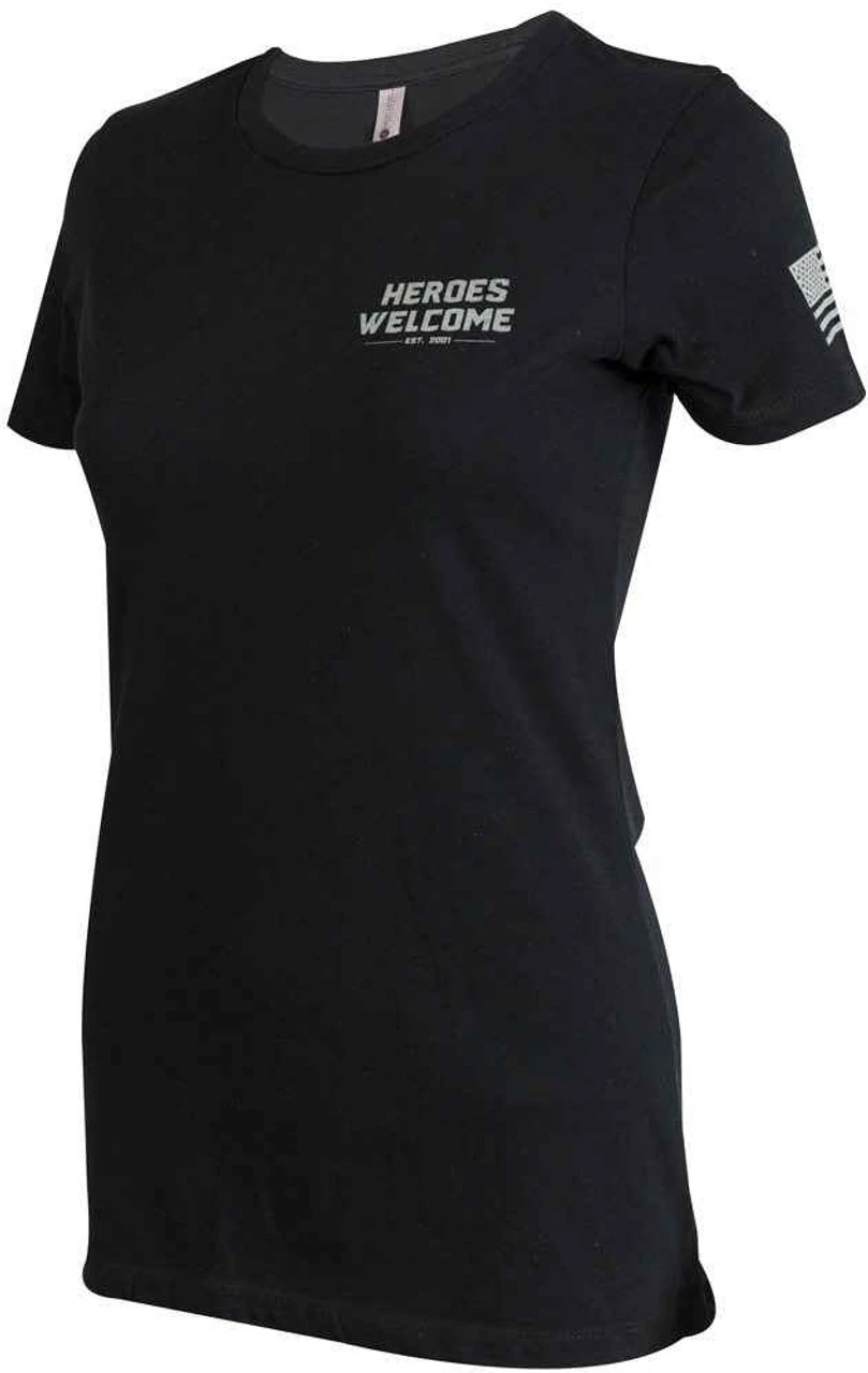 LA Police Gear Women's Grenade Flag Tee 4 LA Police Gear Women's Grenade Flag Tee - Image 2