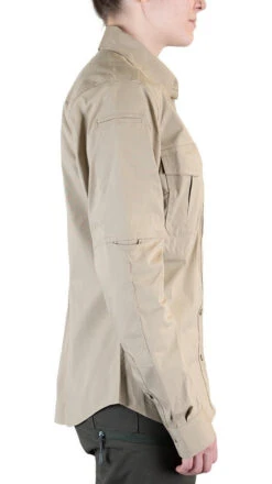 LA Police Gear Women's Long Sleeve Battle Rattle Stretch Field Shirt -Holsters Shop la police gear womens long sleeve battle rattle stretch field shirt wlsbrfs 55605.1681356755