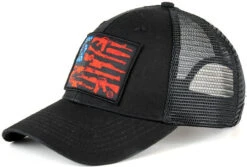 LA Police Gear Woven Gun Flag Hat -Holsters Shop la police gear woven gun flag hat wgunflaghat 91124.1626152485
