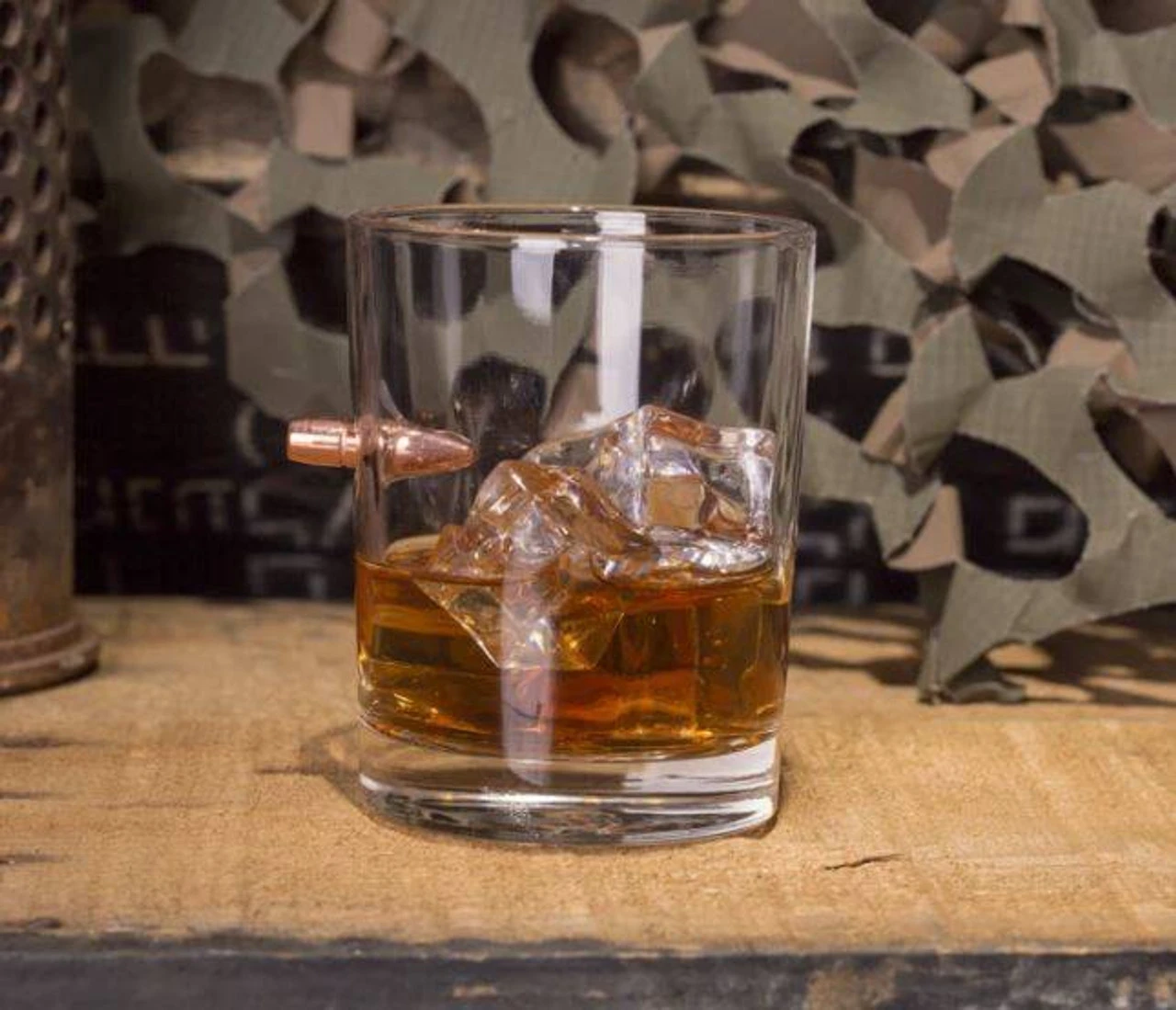 Lucky Shot .308 Projectile Bullet Whiskey Glass 5 Lucky Shot .308 Projectile Bullet Whiskey Glass - Image 3