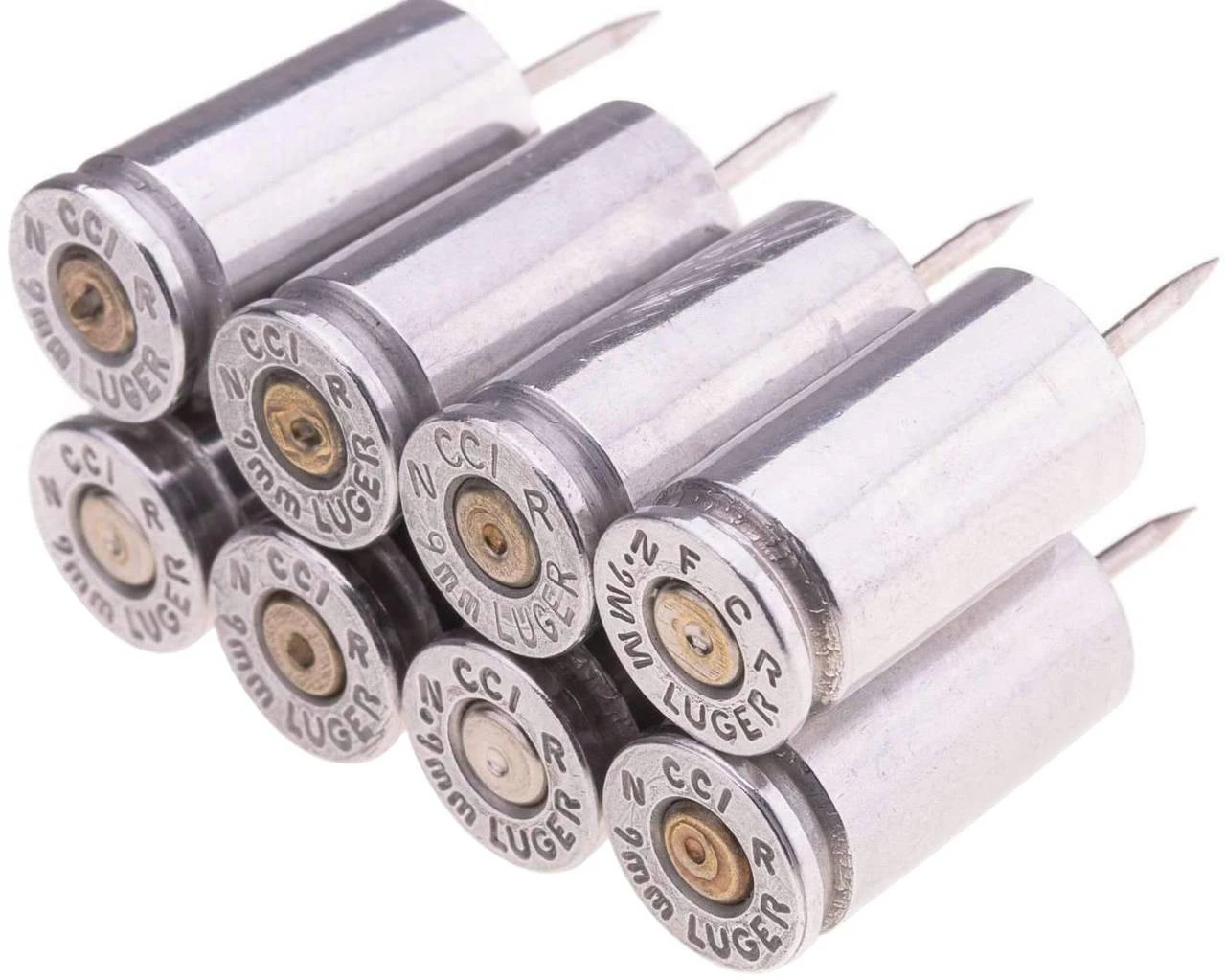 Lucky Shot 9MM Push Pins (Set Of 8) 4 Lucky Shot 9MM Push Pins (Set Of 8) - Image 2