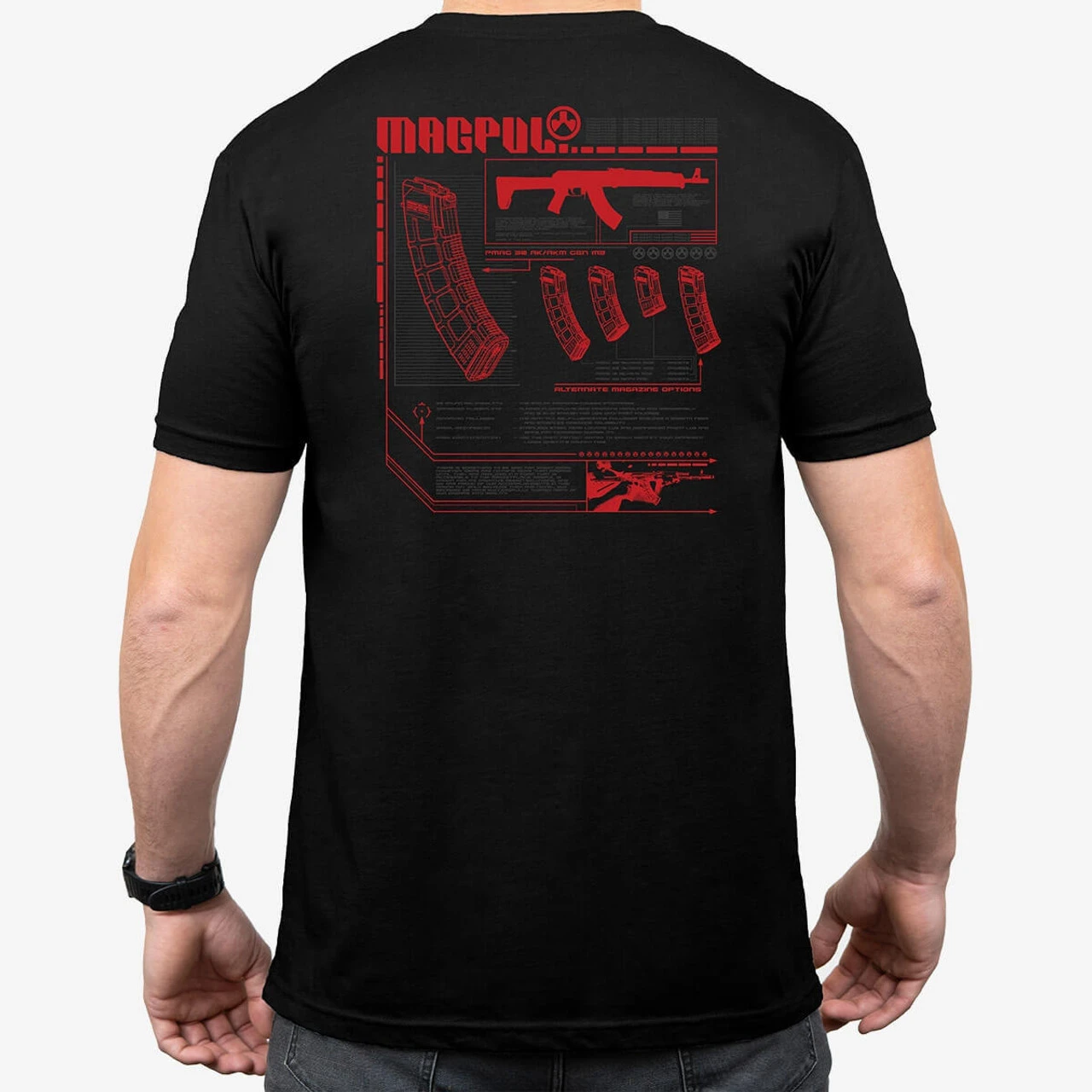Magpul Magvision AK Cotton T-Shirt 3 Magpul Magvision AK Cotton T-Shirt