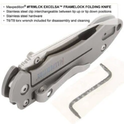 Maxpedition EXCELSA Framelock Folding Knife FRMLCK -Holsters Shop maxpedition excelsa framelock folding knife frmlck 03775.1601536015