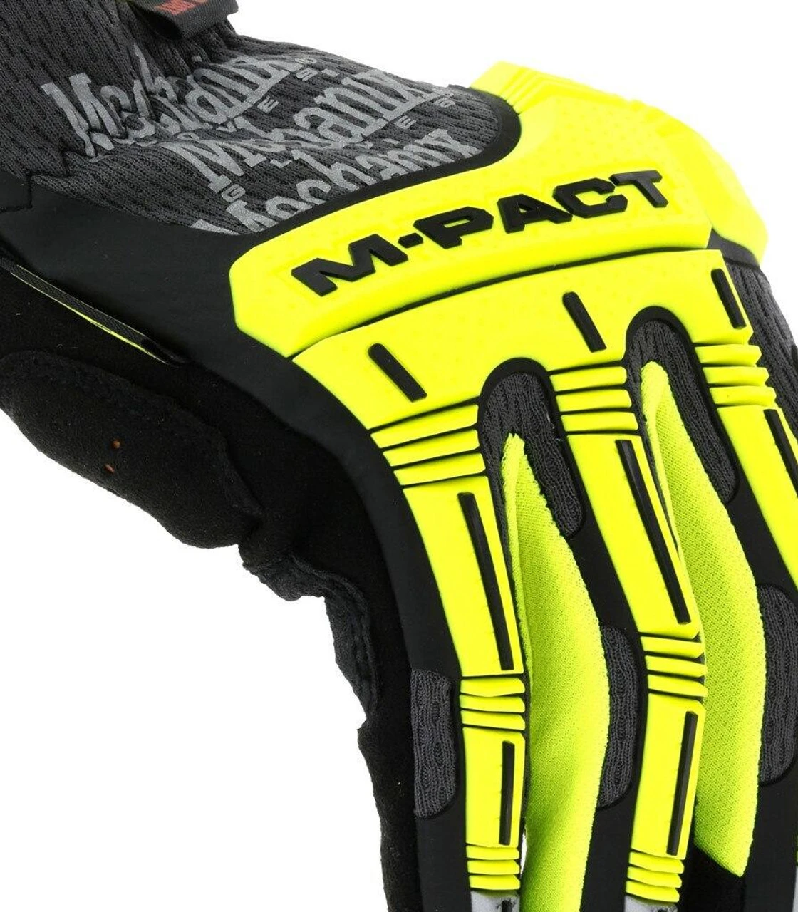 Mechanix Wear M-Pact Open Cuff D5 Hi-Viz Glove 5 Mechanix Wear M-Pact Open Cuff D5 Hi-Viz Glove - Image 3