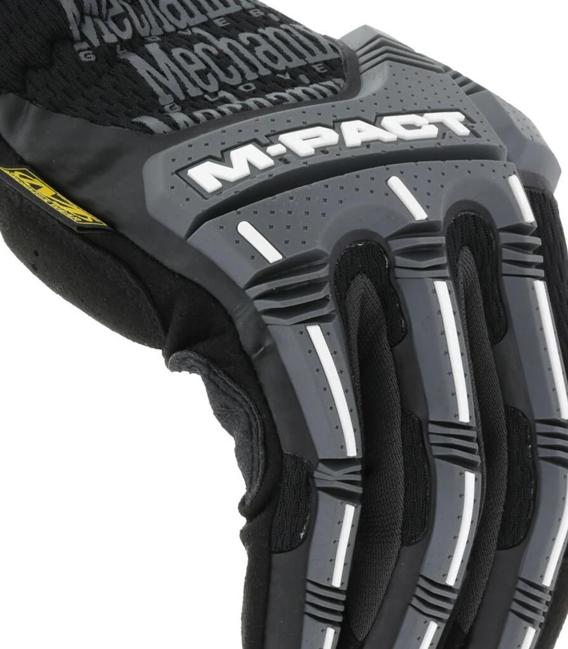 Mechanix Wear M-Pact Open Cuff Black/Grey Glove 5 Mechanix Wear M-Pact Open Cuff Black/Grey Glove - Image 3