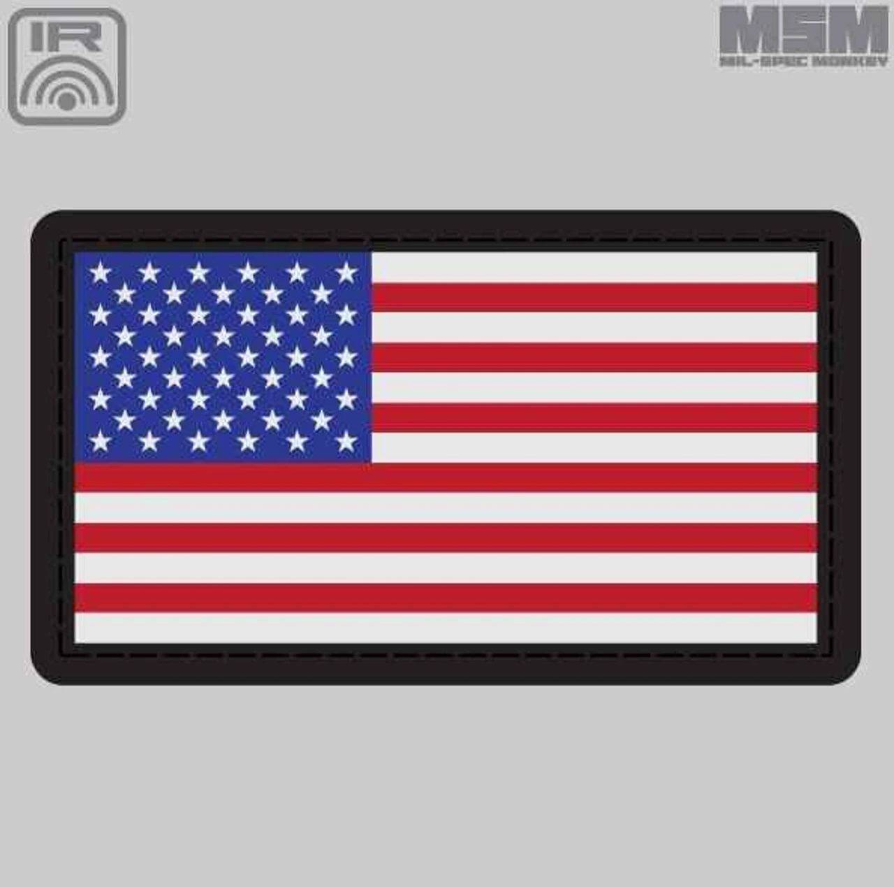 Mil-Spec Monkey MSM IR Sealed US Flag Patch 3 Mil-Spec Monkey MSM IR Sealed US Flag Patch
