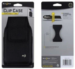 Nite Ize Clip Case Hardshell Vertical Universal Rugged Holster XXL -Holsters Shop nite ize clip case hardshell xxl vertical universal rugged holster hsh2l 01 r3 11044.1607555066
