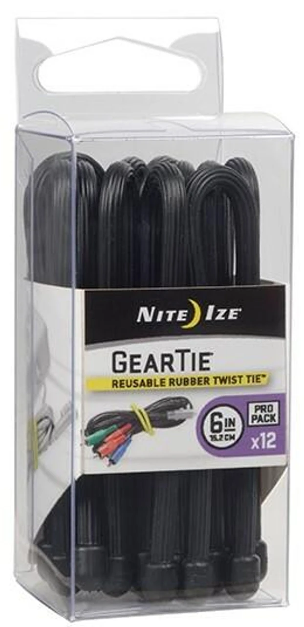 Nite Ize Gear Tie ProPack 6 In. - 12 Pack 4 Nite Ize Gear Tie ProPack 6 In. - 12 Pack - Image 2