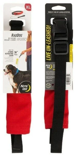 Nite Ize RadDog All-In-One Collar + Leash 27 Nite Ize RadDog All-In-One Collar + Leash -Holsters Shop nite ize raddog all in one collar leash rrl 87196.1608161980