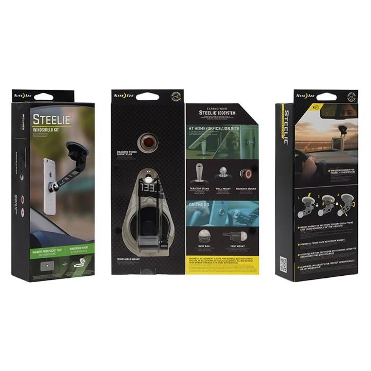 Nite Ize Steelie Windshield Kit Plus 7 Nite Ize Steelie Windshield Kit Plus - Image 5