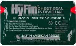 North American Rescue HyFin Chest Seal -Holsters Shop north american rescue hyfin chest seal 10 0015 17612.1683217981