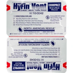 North American Rescue Hyfin Vent Compact Chest Seal Twin Pack -Holsters Shop north american rescue hyfin vent compact chest seal twin pack 10 0042 64312.1602576384