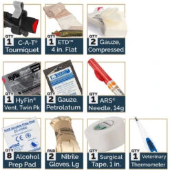 North American Rescue K-9 Handler IFAK Kit -Holsters Shop north american rescue k 9 handler ifak kit k9handler 80 0439 27740.1601522938