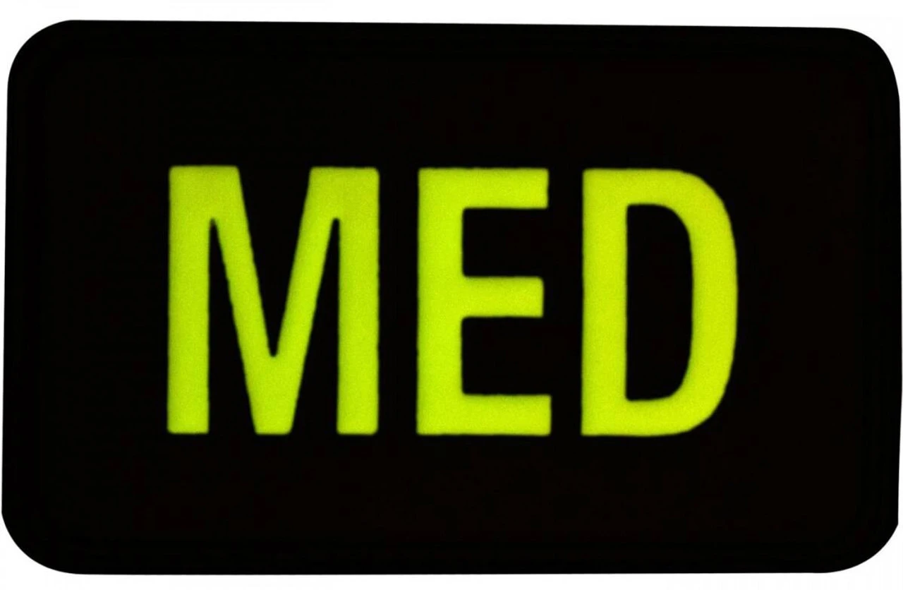 North American Rescue Luminous Med ID Patch (2 Per Pack) 3 North American Rescue Luminous Med ID Patch (2 Per Pack)